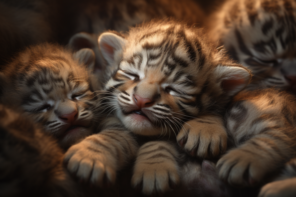 Baby Tigers in Dreams