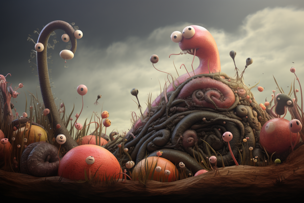 Role of Worms in Dream Interpretations