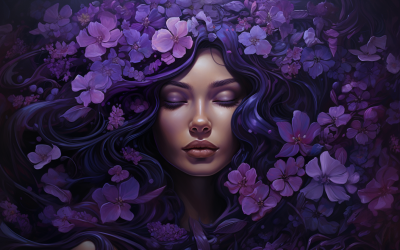 Purple Flowers Dream Meaning