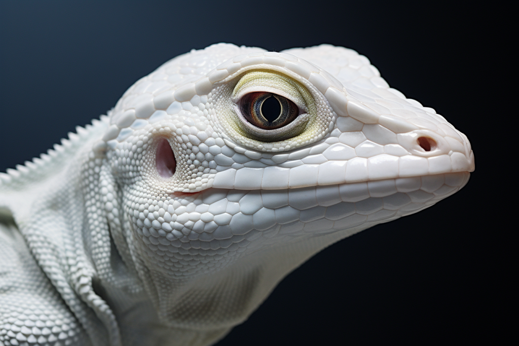 What Does a White Lizard Symbolize?