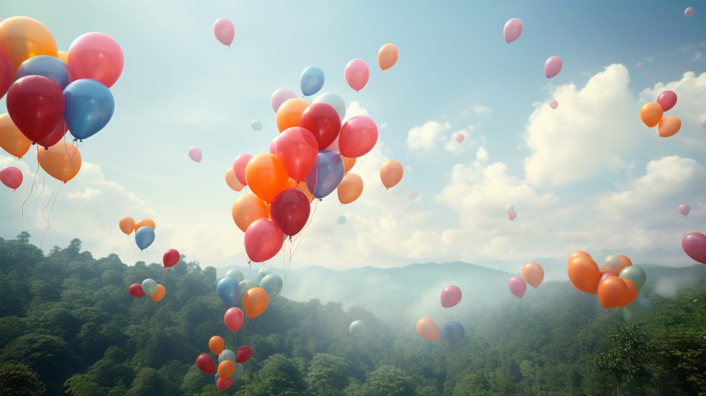 Balloons Floating High: What It Means