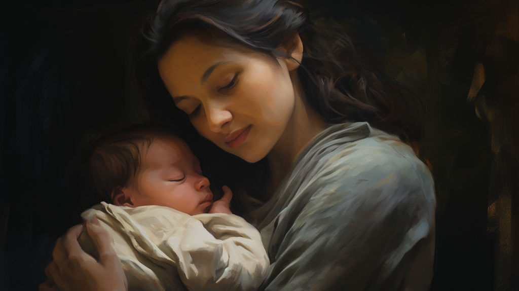 Interpretation of Feeling Warmth and Protection While Holding a Baby in a Dream