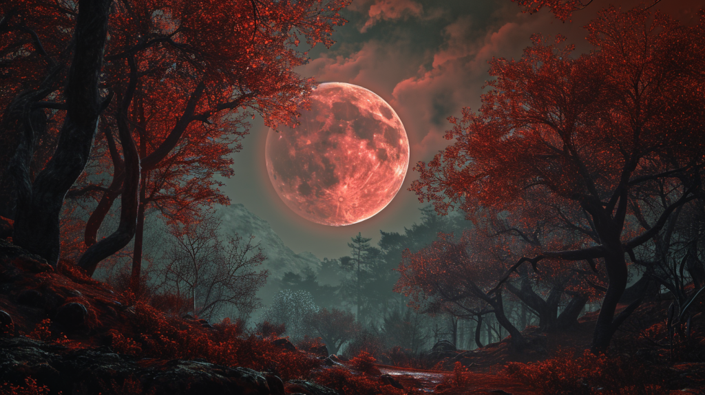 Unlocking Blood Moon Dream Meanings & Emotions - Dream Looking Glass